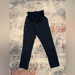 Maternity Old Navy Pixie Ankle Pants w/ Full Panel
